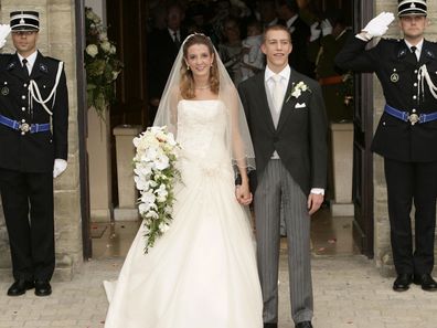 Princess Tessy and Prince Louis of Luxembourg's wedding day