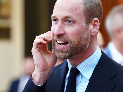 Prince William, the Prince of Wales in Aberdeen to mark the official launch of Invisible Cities Aberdeen. March 27, 2025. 
