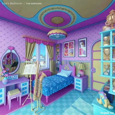 What Tv Cartoon Bedrooms Would Look Like As Real Life Rooms