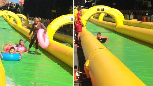 It's a slippery slide through Perth's CBD