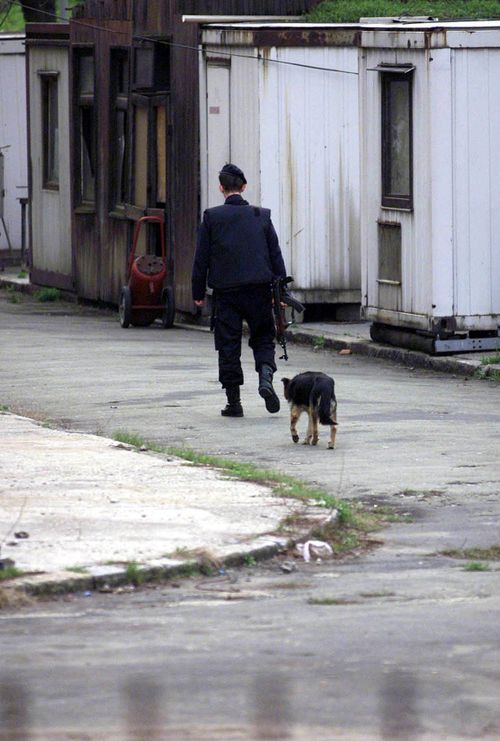 The prison in Belgrade once housed Yugoslavian president Slobodan Milosevic. (AAP)