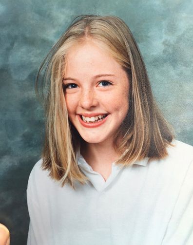 Kate as a teenager