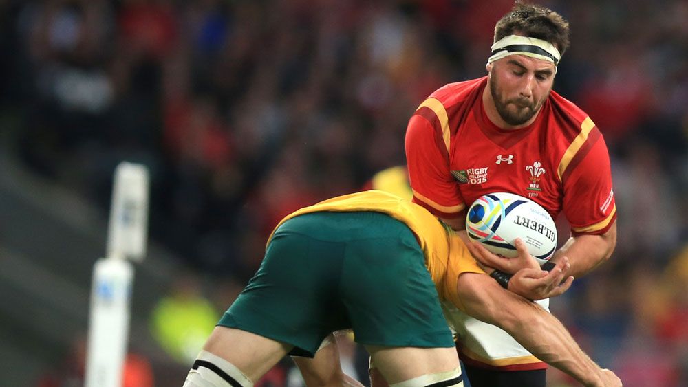 Welsh rugby player Scott Baldwin says injuries from stroking lion's head almost cost him career