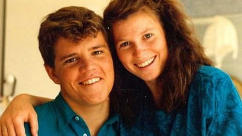 Scott Morrison and his wife Jenny in their younger days.