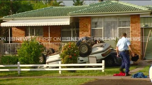 Four in hospital after car crashes into northern NSW home