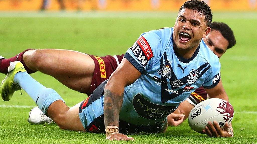 State Of Origin News Latrell Mitchell S Incredible Reaction To Brad Fittler Truce