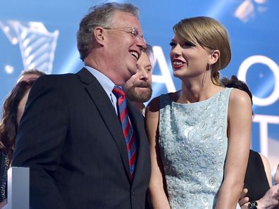 Scott and Taylor Swift in 2015.