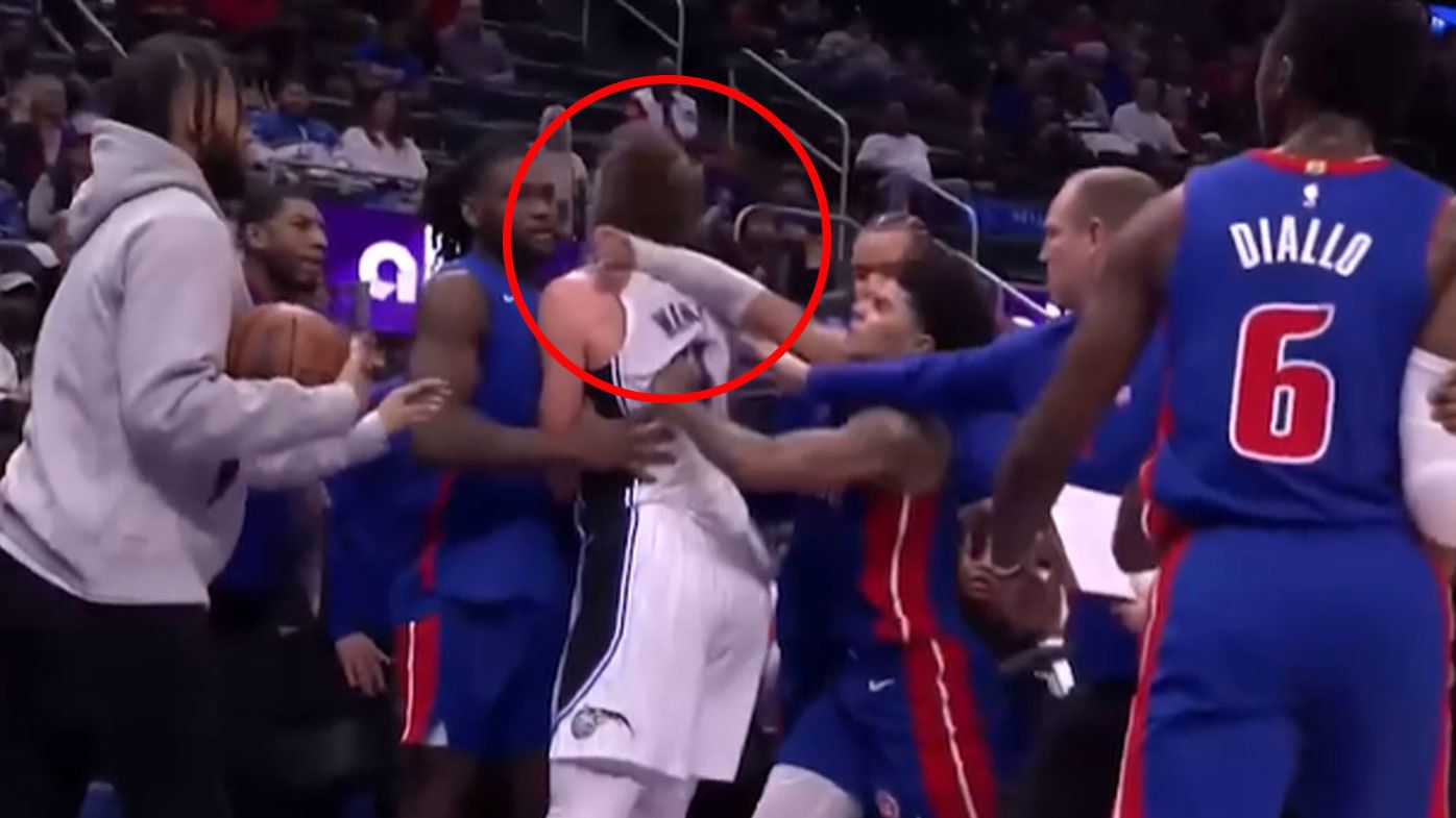 NBA slaps 11 players with sanctions after chaotic all-in brawl