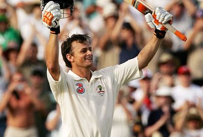 Australia's Adam Gilchrist is second with a ton off 57 balls against England.