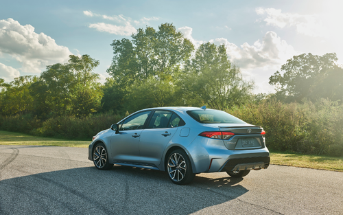 The new Toyota Corolla Sedan offers a combined 90kW of power from a four-cylinder petrol engine and two electric motor-generators, for claimed fuel use figures of just 4.2L/100km.