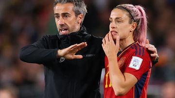 Spain women&#x27;s coach Jorge Vilda.