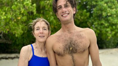 Caroline Kennedy and son Jack Schlossberg in the Solomon Islands, August 2023