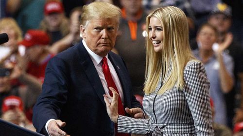 Donald Trump and his daughter Ivanka.