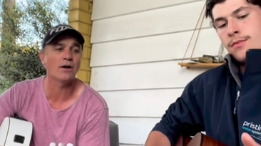 Shannon Noll and Blake Noll