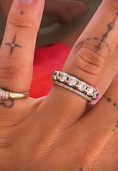 Rita Ora's wedding band