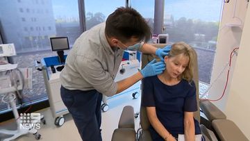 Australian skin cancer patients are the first to be enrolled in a global trial of a new painless non-invasive treatment.