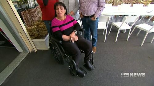 One of her alleged victims is Nadine Jebraiel, a 53-year-old woman who is heavily disabled with Multiple Sclerosis.