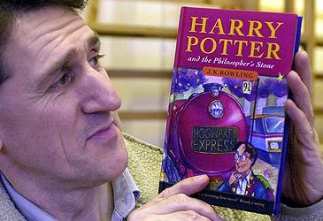 When did JK Rowling publish the first of her Harry Potter books?