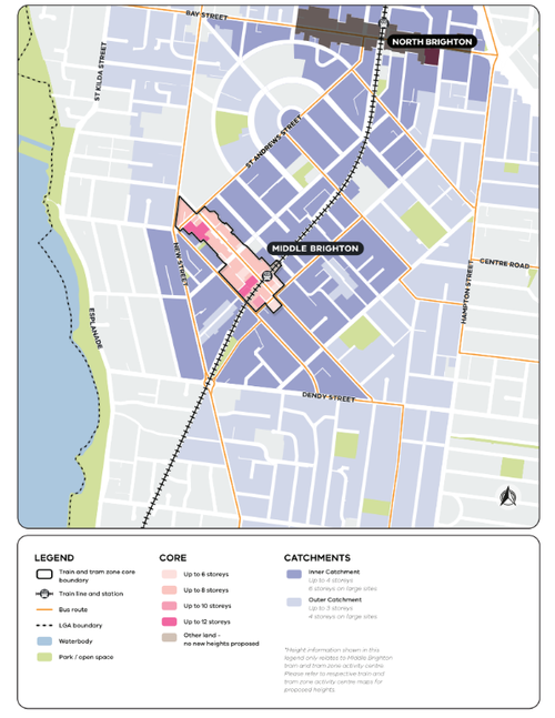 Centro de atividades de Middle Brighton.