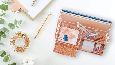 Desk organiser stationery