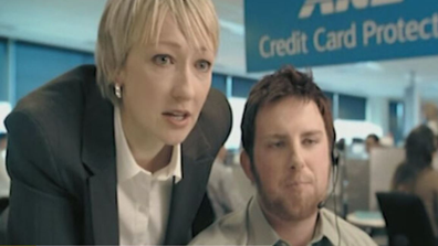 ANZ credit card protect hawks hunting crooks classic TV commercial