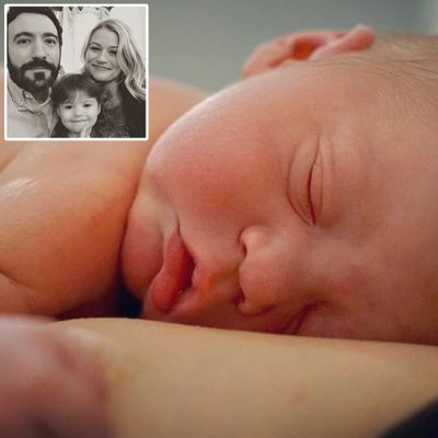 Emilie de Ravin and her fiancé Eric Bilitch welcome baby boy