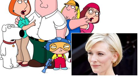 What the...?: Family Guy lands Cate Blanchett