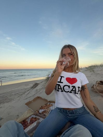 Tammy Hembrow soft launches Grayson Te Moana﻿ on her Instagram