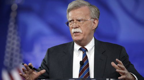 US National Security Adviser John Bolton. 