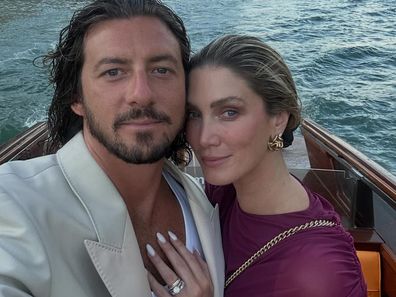 Matthew Copley and Delta Goodrem