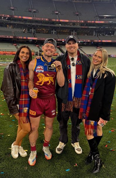 L_R: Tess Crosley, Lachie Neale, Ben Crosley, Jules Neale