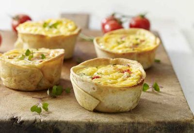 Egg and bacon cups