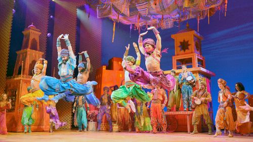 Aladdin was transformed into a Broadway musical in 2014. (AAP)