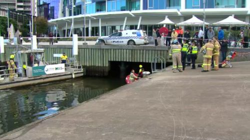 Emergency services spent hours at the scene this morning. (9NEWS)