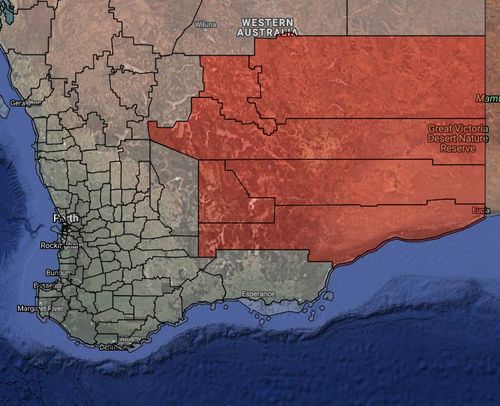 A total fire ban is in place for the Goldfields Midlands Region as bushfires continue to rage.