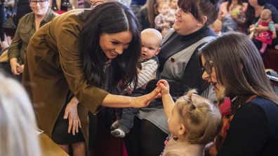 The Duke and Duchess of Sussex surprised their neighbours in Windsor at a coffee morning for military families 4