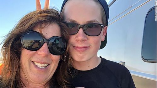 Ryan Last and his mother, Pauline Stuart.