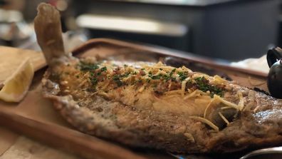 Freak Scene London butter fried whole lemon sole