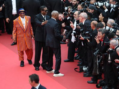 Spike Lee, A$AP Rocky and Denzel Washington