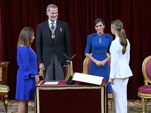 Princess Leonor of Spain swears oath