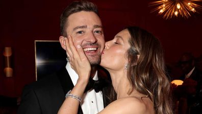 Justin Timberlake and Jessica Biel.