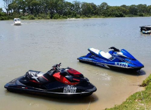 Mr Peel says he'd only owned the jet skis for a week before they were stolen. (9NEWS)