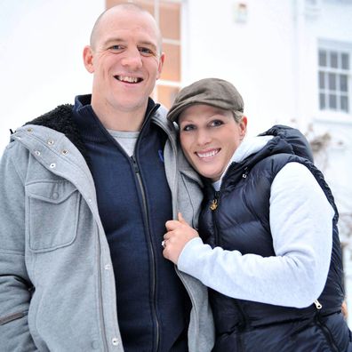 Mike Tindall and Zara Phillips announce their engagement, 2010