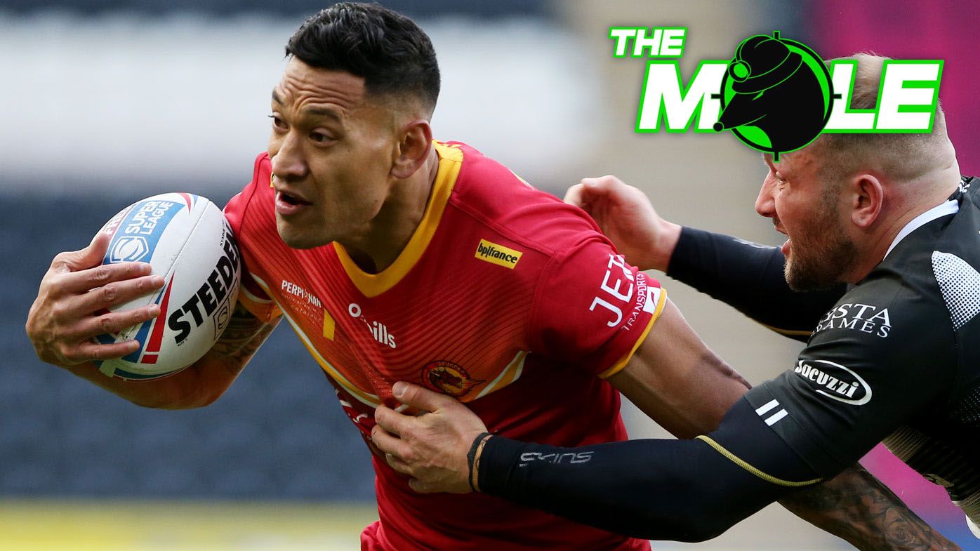 Israel Folau News Rugby Switch Expected Catalans Dragons Haven T Heard From Star