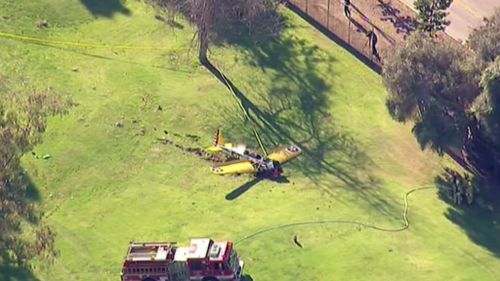 Harrison Ford suffered non-life threatening injuries in the crash. (Supplied)