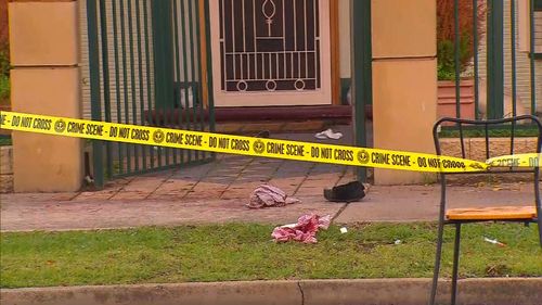 The victim received serious injuries to his abdomen. Image: 9News