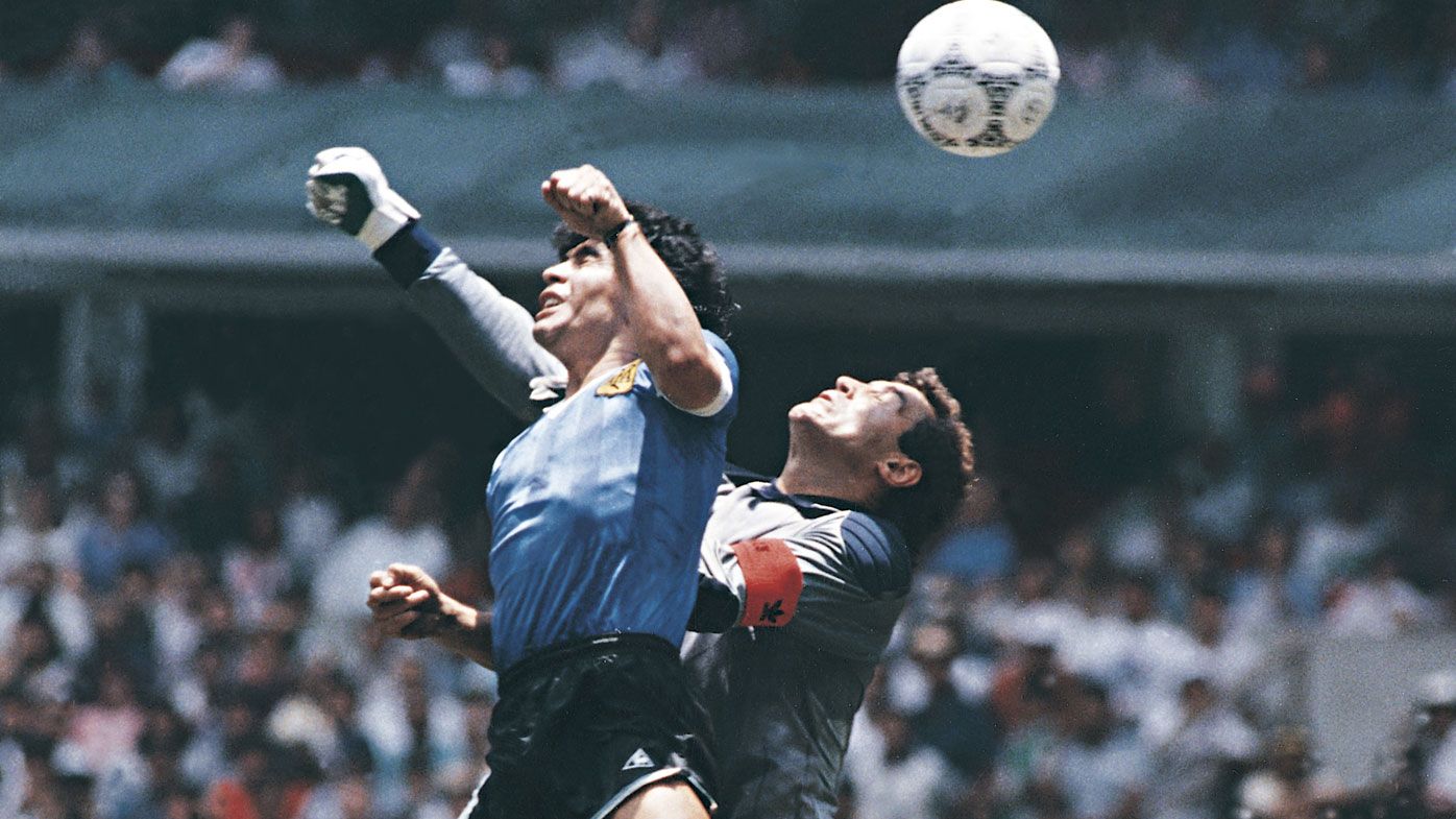 Download Maradona Goal Hand Of God Pics