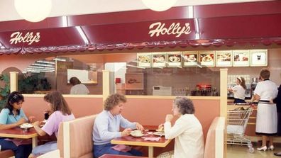 Holly&#x27;s Cafe at Kmart circa 1987.