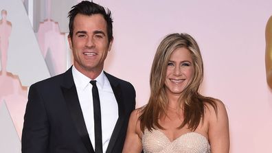 Justin Theroux and Jennifer Aniston