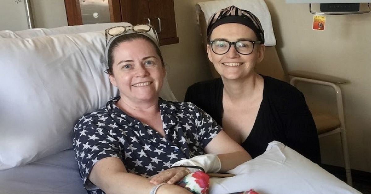 'She says I was shaking but I can't remember that': Sisters diagnosed with cancer within weeks of each other - 9Honey